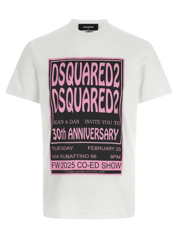 'Dsquared2 Fashion Show' T-shirt DSQUARED2 White