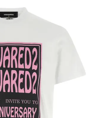 'Dsquared2 Fashion Show' T-shirt Man DSQUARED2 White