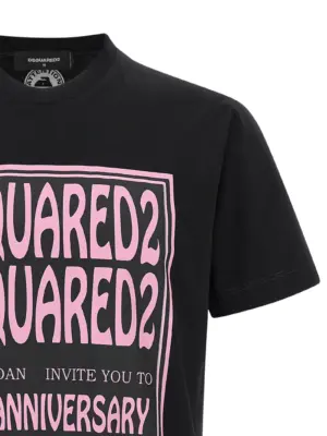 'Dsquared2 Fashion Show' T-shirt Man DSQUARED2 Black