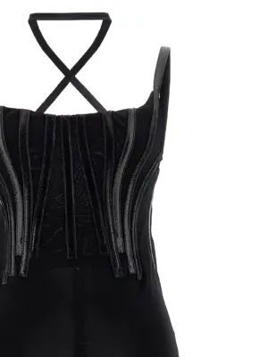 Corset dress Woman DSQUARED2 Black