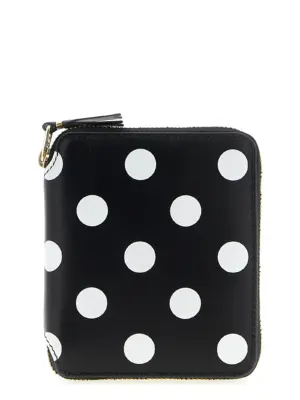 'Polka dots printed' wallet COMME DES GARÇONS WALLET White/Black