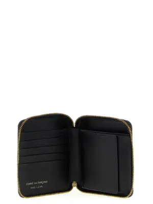 'Polka dots printed' wallet Unisex COMME DES GARÇONS WALLET White/Black