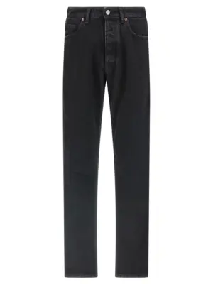 Taped jeans MM6 MAISON MARGIELA Black