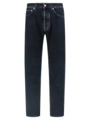 Used wash jeans MM6 MAISON MARGIELA Black
