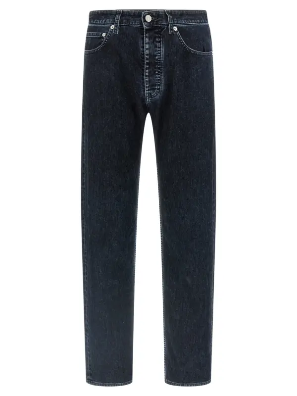 Used wash jeans MM6 MAISON MARGIELA Black