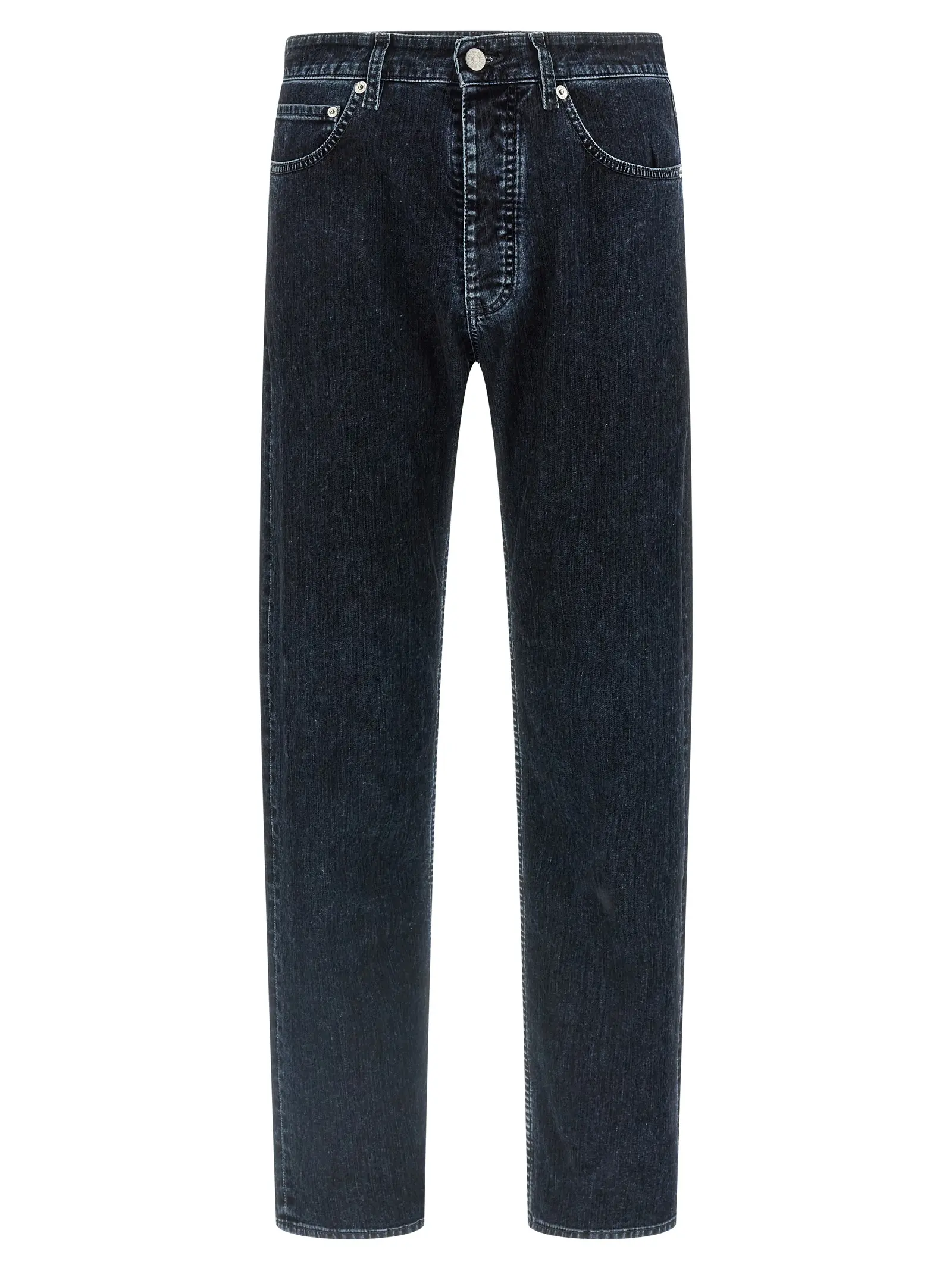 Джинси Used Wash Mm6 Maison Margiela Чорні 1 Used wash jeans MM6 MAISON MARGIELA Black