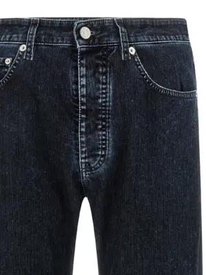 Used wash jeans Man MM6 MAISON MARGIELA Black