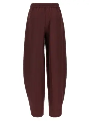 Taffeta pants TM170469ATNC181CACAO THE ANDAMANE Bordeaux