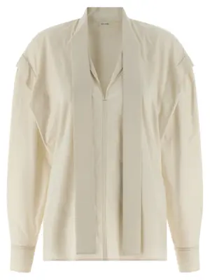 'Ascot' blouse LEMAIRE Beige
