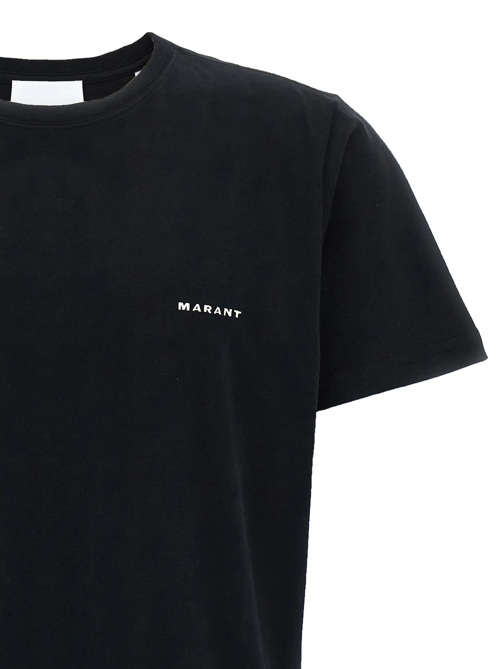 Футболка Zafferh Marant Чорна 3 'Zafferh' T-shirt Man MARANT Black