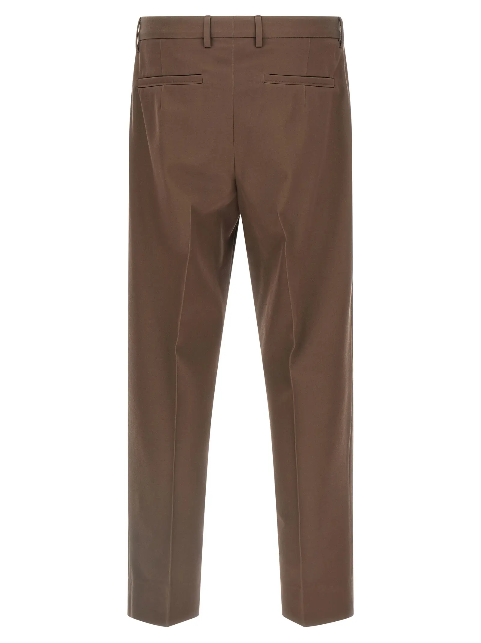 Штани вовняні Wool Cotton Zegna Коричневі 2 Wool cotton pants UGI04A2TP45M06R001 ZEGNA Brown