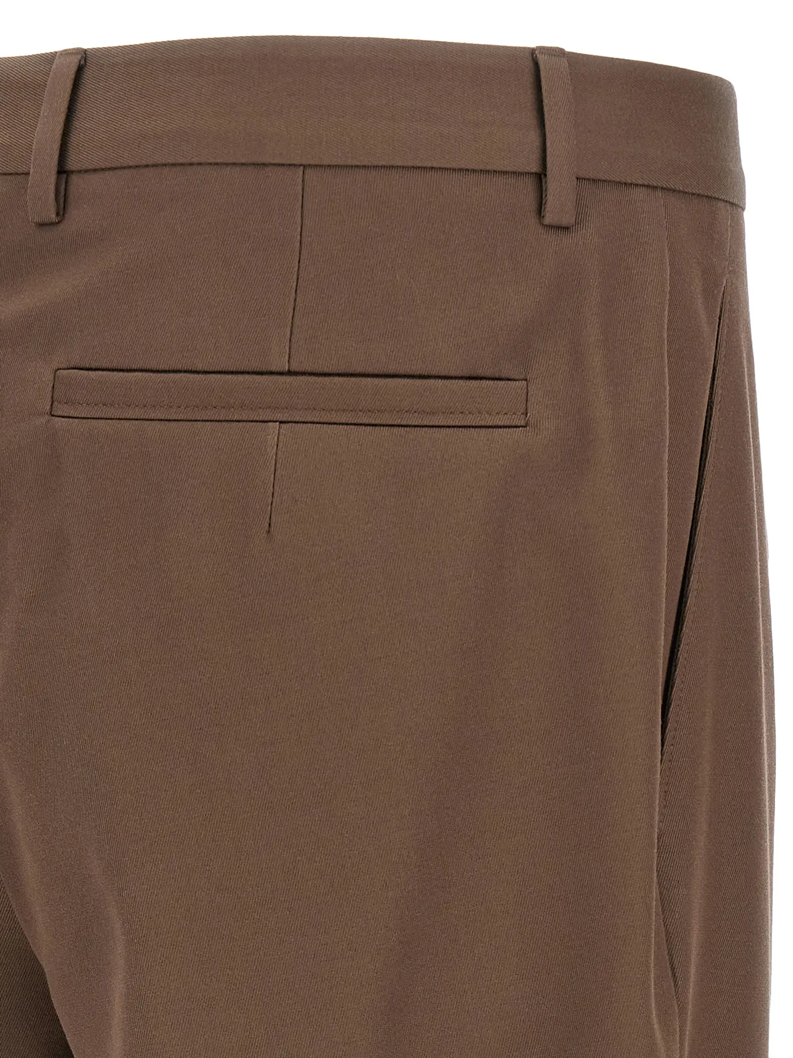 Штани вовняні Wool Cotton Zegna Коричневі 4 Wool cotton pants 57% cotton