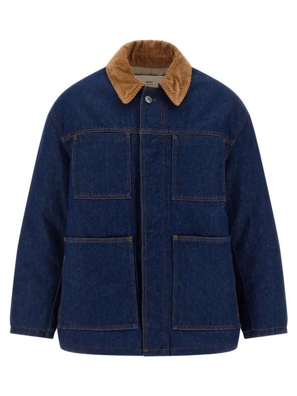 'Worker' jacket AMI PARIS Blue