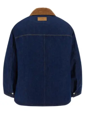 'Worker' jacket UJK834DE0104402 AMI PARIS Blue