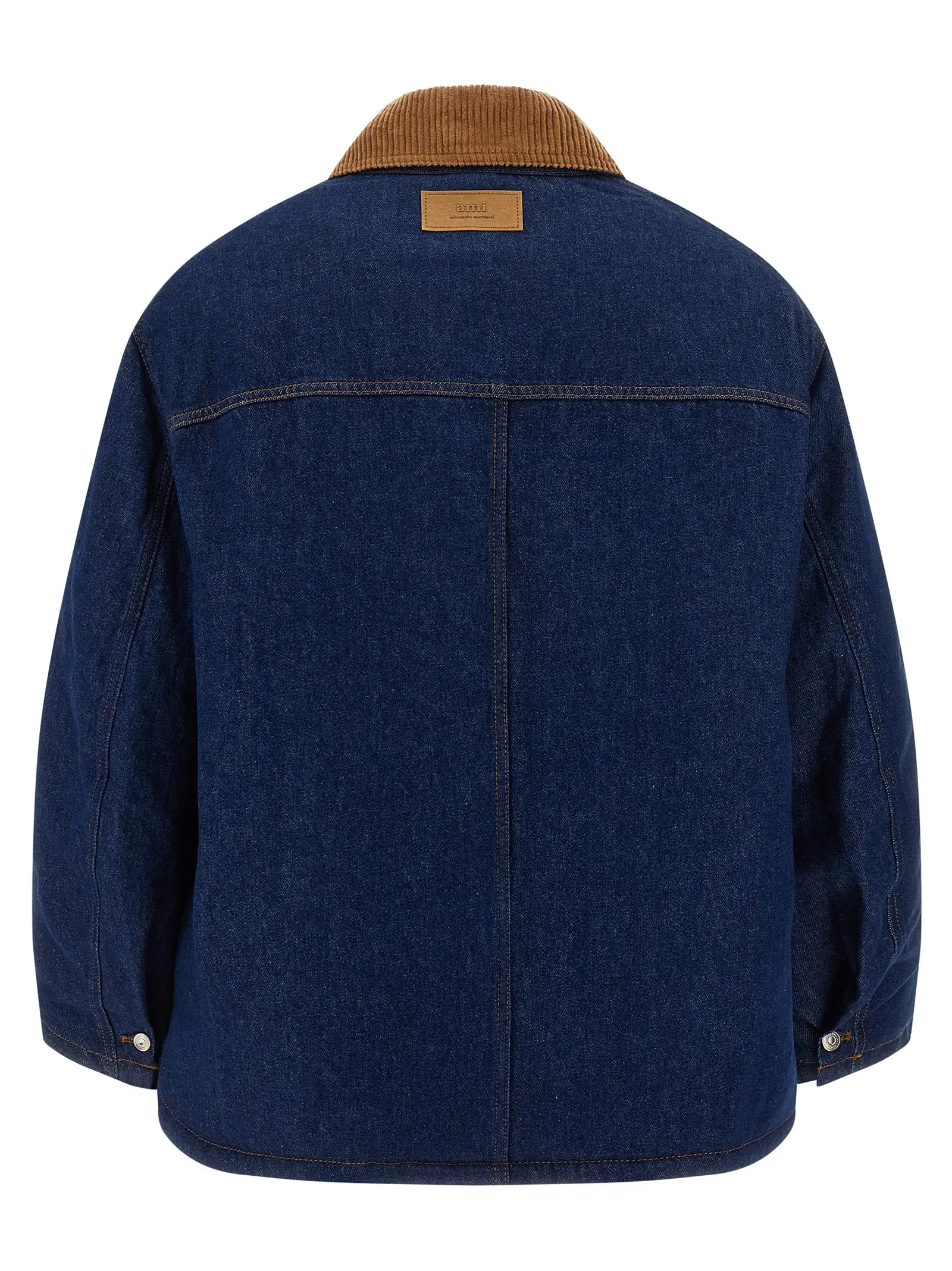 Куртка Worker Ami Paris Синя 2 'Worker' jacket UJK834DE0104402 AMI PARIS Blue