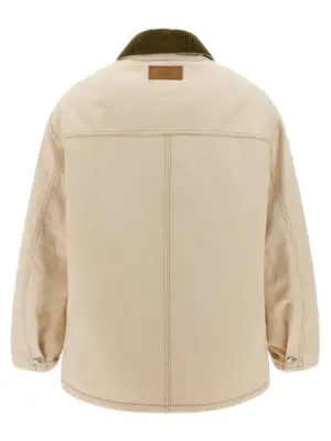 'Worker' jacket UJK834DE0106150 AMI PARIS Beige