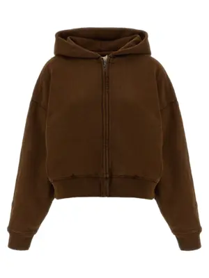 'Thermal' hoodie ENTIRE STUDIOS Brown