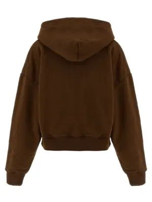 'Thermal' hoodie UNU251004BTBT ENTIRE STUDIOS Brown