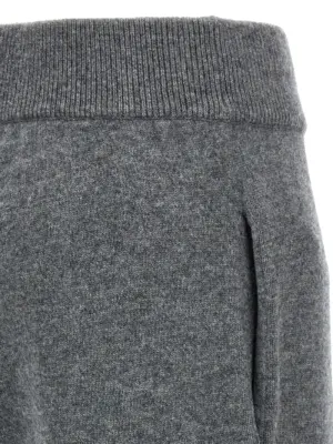 'Knit Lounge Concrete' pants 70% merino wool 30% cachemire ENTIRE STUDIOS Gray
