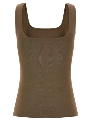 Viscose top UNW2511068TNTN ENTIRE STUDIOS Beige