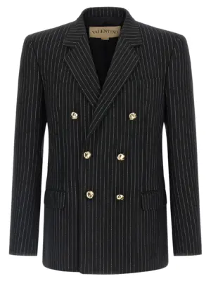 Valentino Garavani 'Valentino' blazer VALENTINO GARAVANI White/Black