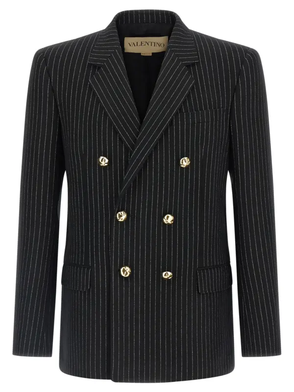 Valentino Garavani 'Valentino' blazer VALENTINO GARAVANI White/Black