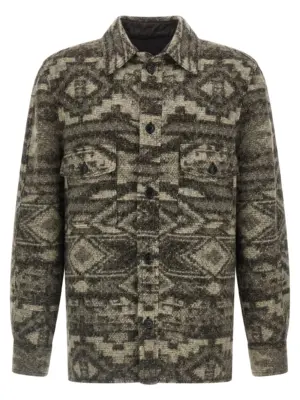 'Kervon' overshirt MARANT Brown