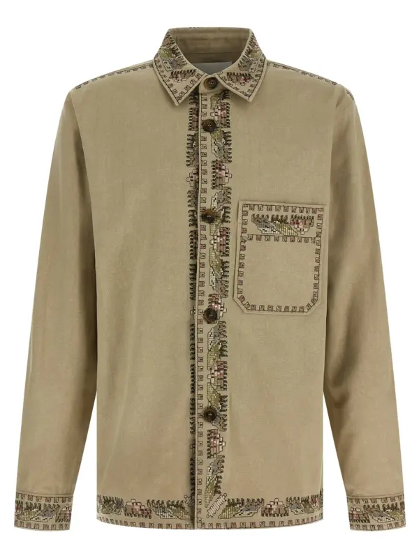 'Rudy' overshirt MARANT Beige