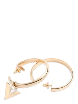 Valentino Garavani 'Je les V' hoop earrings Woman VALENTINO GARAVANI Gold