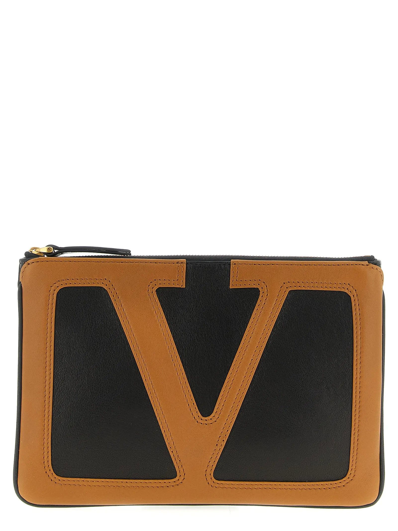 Клатч Viva Superstar Valentino Garavani Коричневий 1 Valentino Garavani 'Viva Superstar' clutch VALENTINO GARAVANI Brown