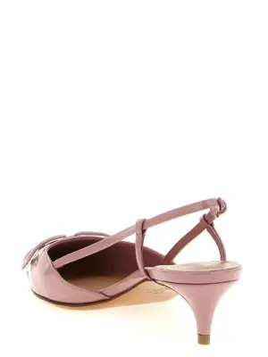 Slingback Valentino Garavani Vlogo Signature Woman VALENTINO GARAVANI Pink