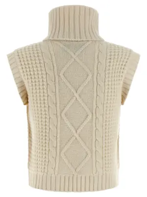 'Crystal' vest W30012122283 PERFECT MOMENT White