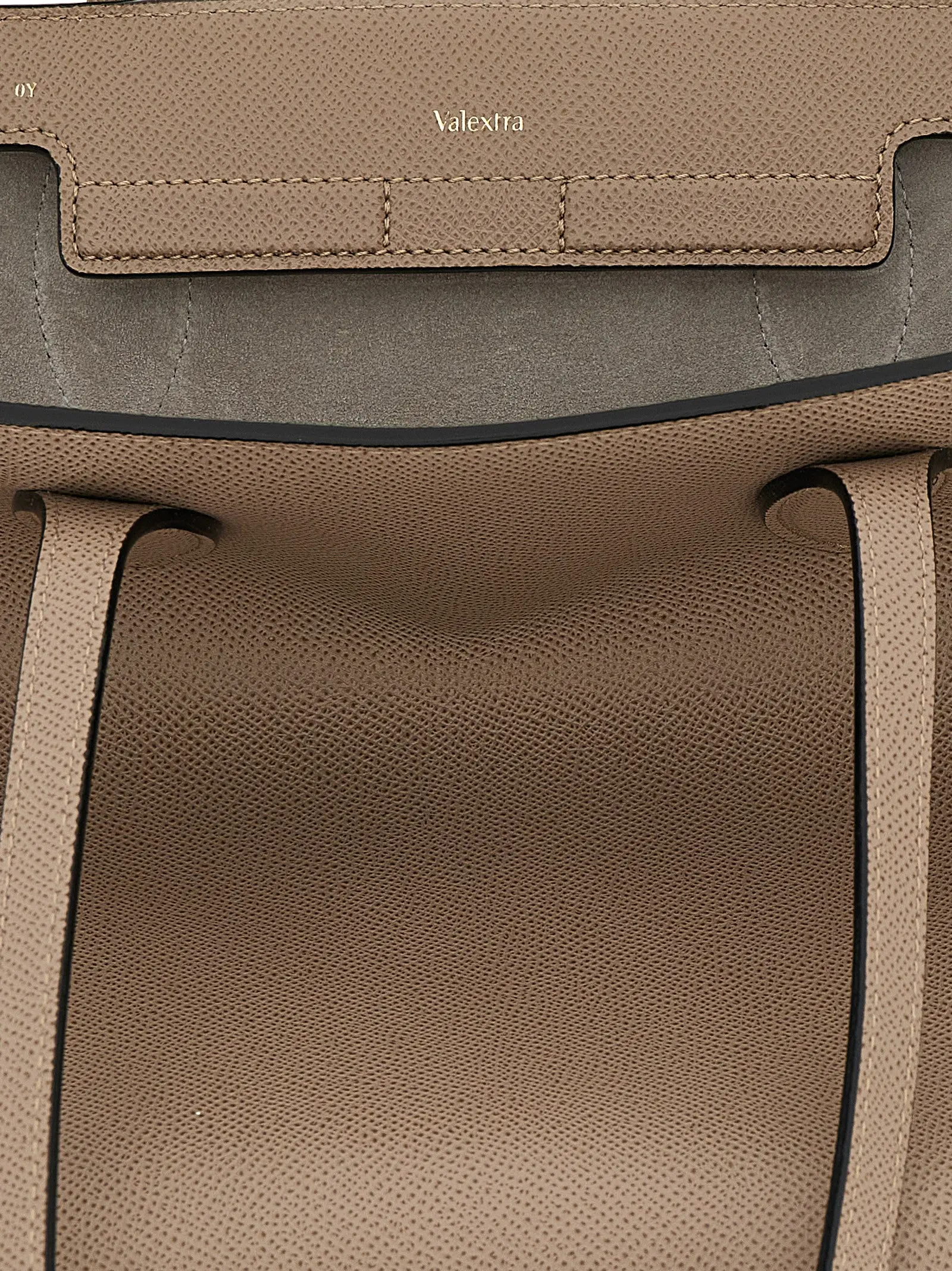 Середня сумка шопер Vivi Valextra Бежева 4 Medium 'Vivi' shopping bag 100% calfskin leather (Bos Taurus) VALEXTRA Beige