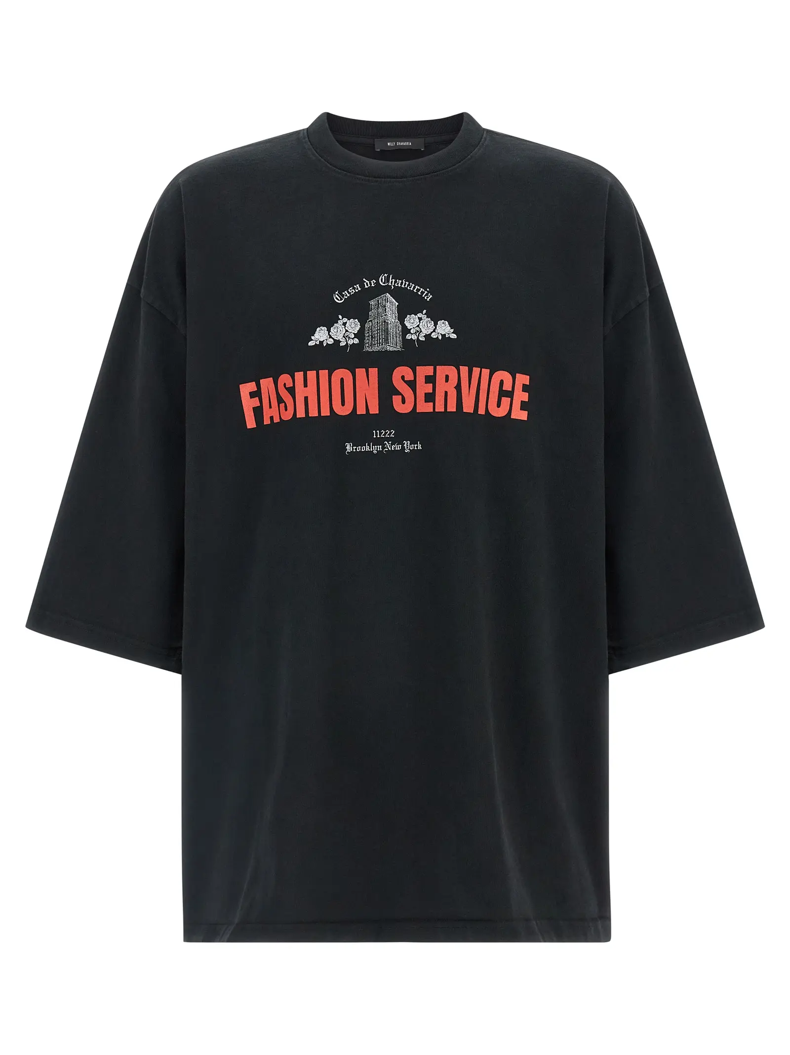 Футболка Casa De Chavarria Buffalo WILLY CHAVARRIA Чорна 1 'Casa de Chavarria Buffalo' T-shirt WILLY CHAVARRIA Black