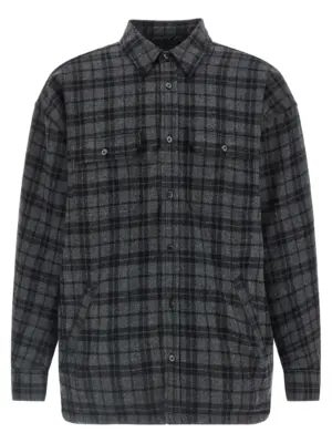 Padded overshirt WILLY CHAVARRIA Gray