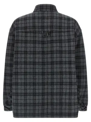 Padded overshirt WCSHT0039046 WILLY CHAVARRIA Gray