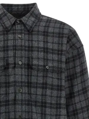 Padded overshirt Man WILLY CHAVARRIA Gray