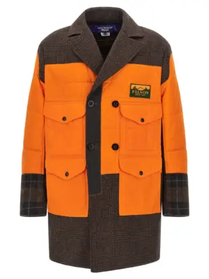 Filson x Junya Watanabe patchwork coat JUNYA WATANABE Multicolor