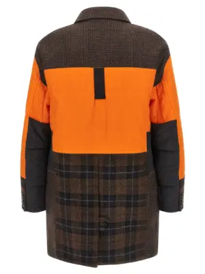 Filson x Junya Watanabe patchwork coat WPC0051 JUNYA WATANABE Multicolor