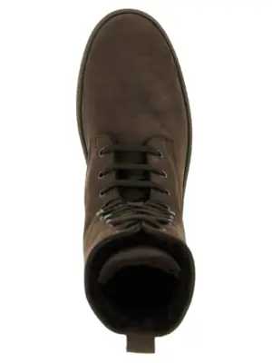 'Winter Gommino' ankle boots 100% calfskin leather (Bos Taurus) TOD'S Brown