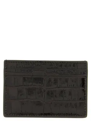 Crocodile leather card holder Y0413LCL439S1B087 TOM FORD Brown