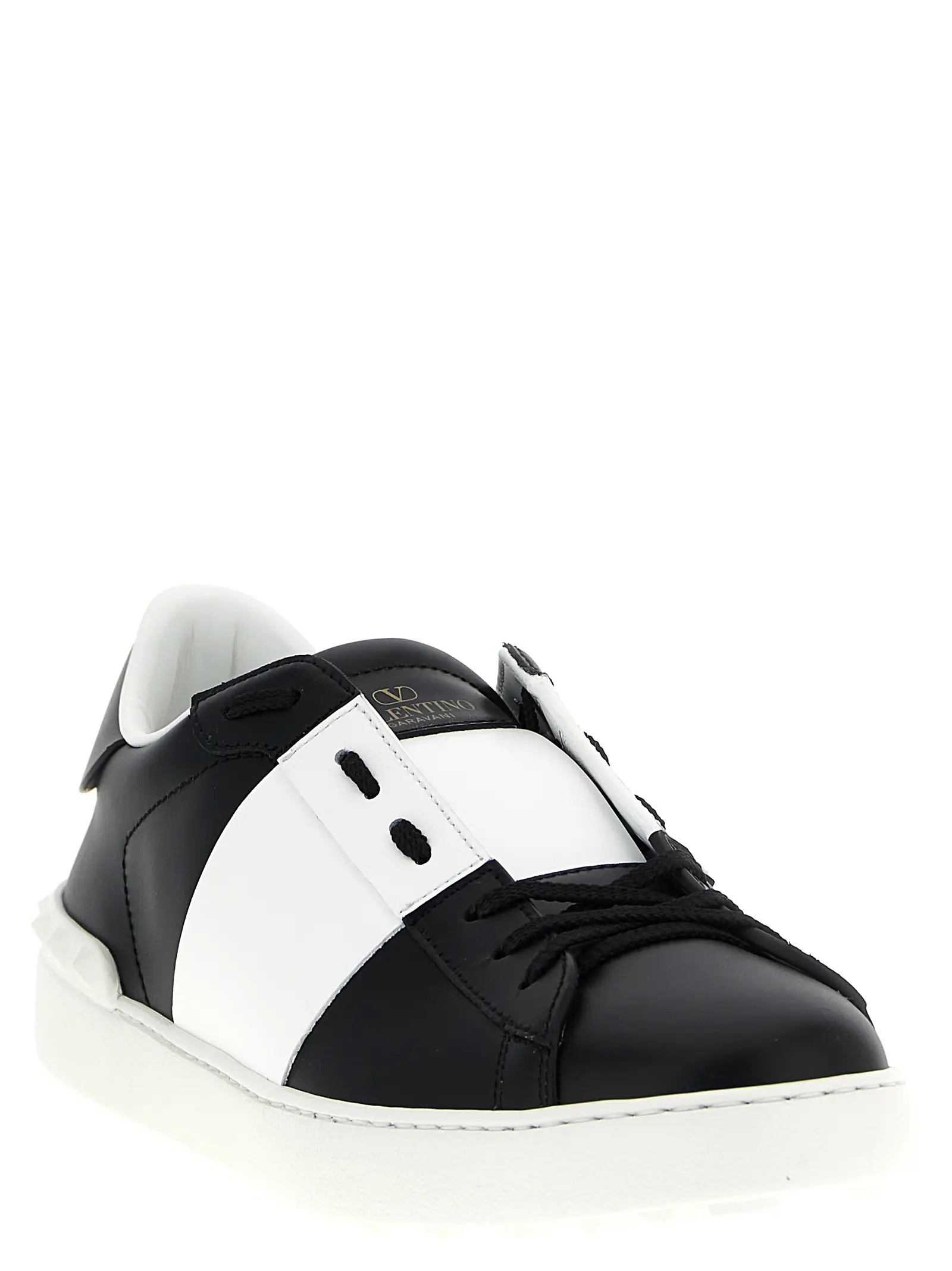 Кросівки Open Valentino Garavani Чорно-білі 2 Valentino Garavani 'Open' sneakers Y0S0830BLU0NI VALENTINO GARAVANI White/Black