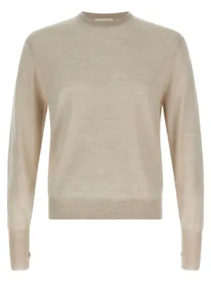 Wool and silk sweater MA'RY'YA Beige