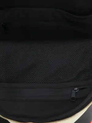 'Regimeenta Shit' Seenta x Toiletpaper backpack 100% polyurethane SELETTI Black