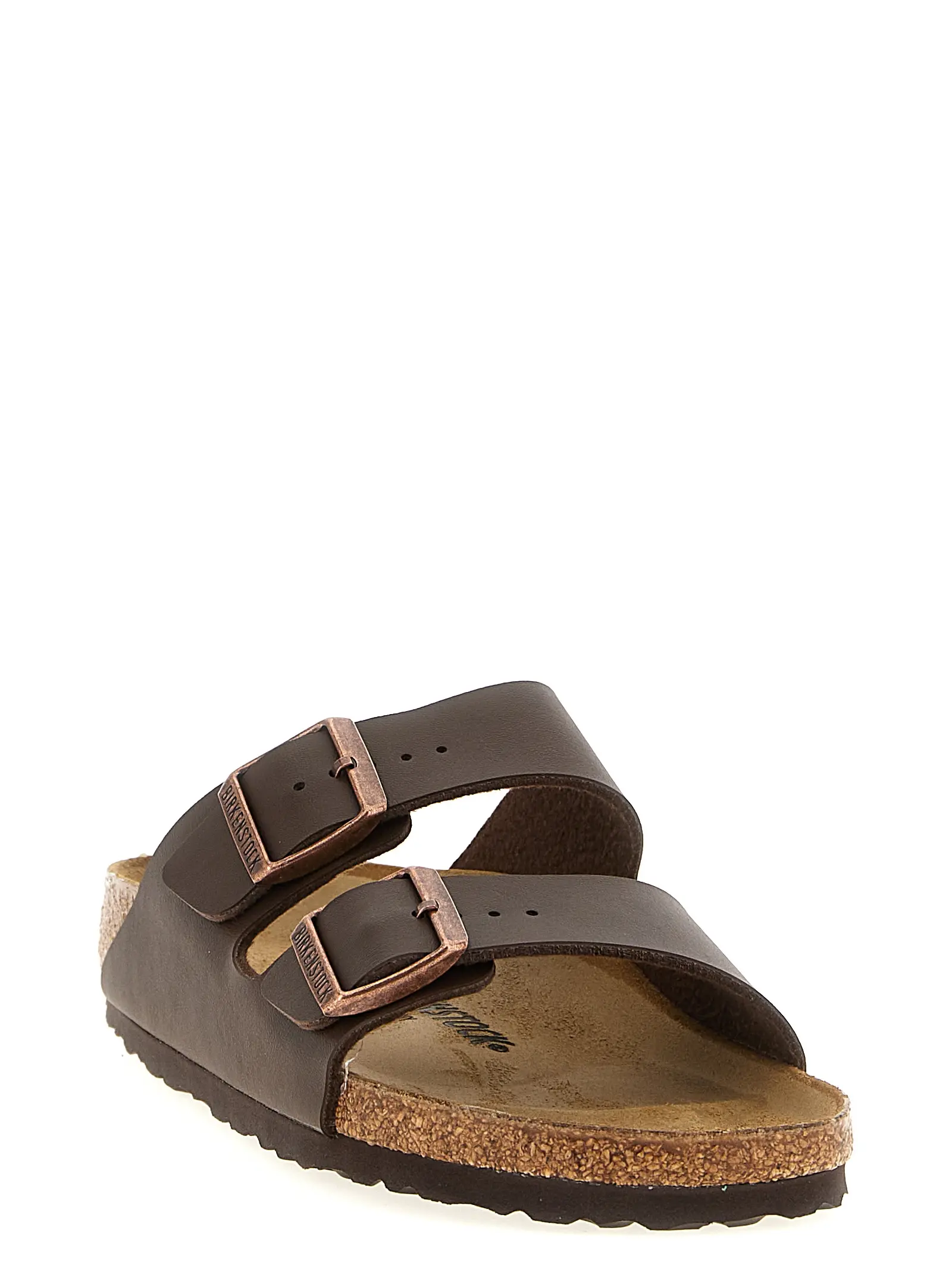 Босоніжки Arizona BS Birkenstock Коричневі 2 'Arizona BS' sandals 051703DARKBROWN BIRKENSTOCK Brown