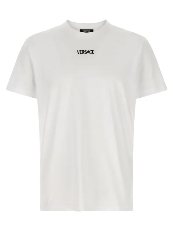 'Versace Logo' T-shirt VERSACE White