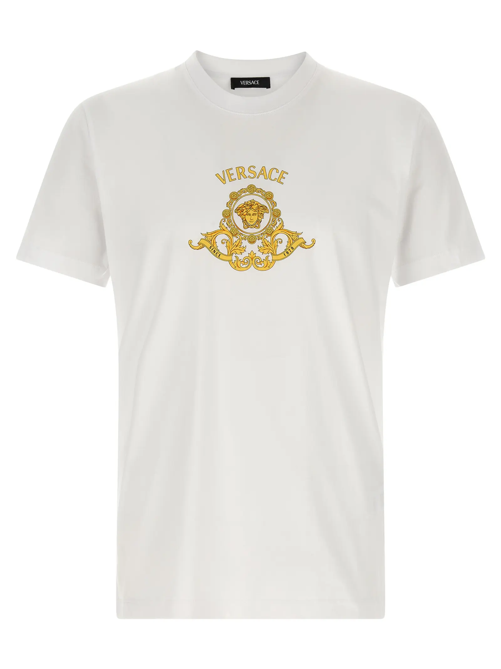 Футболка Versace Hall of Heroes Crest Біла 1 'Hall of Heroes Crest' T-shirt VERSACE White
