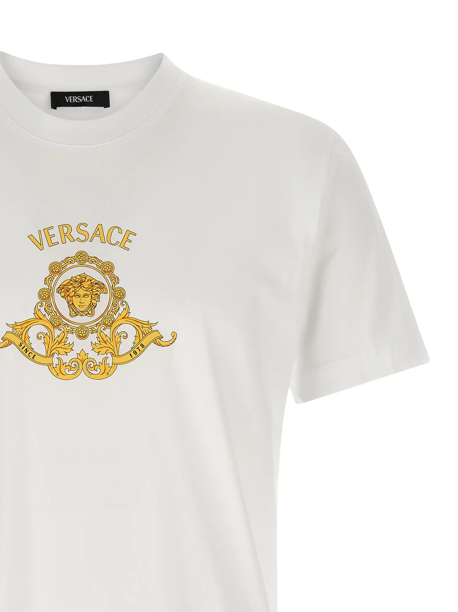 Футболка Versace Hall of Heroes Crest Біла 3 'Hall of Heroes Crest' T-shirt Man VERSACE White