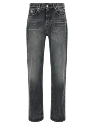 'Stone wash' jeans VERSACE Gray