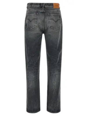 'Stone wash' jeans 10177751A160531D980 VERSACE Gray